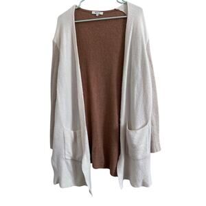Madewell Color Block Wool Blend Cardigan Size Small